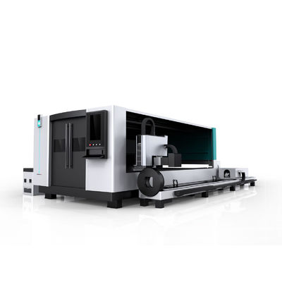 Metalowa maszyna do cięcia laserem światłowodowym CNC 2kw 3kw 4kw 6kw z obrotowym