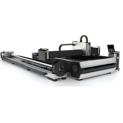 Z obrotową rurą metalową 1530 Maszyna do cięcia laserowego CNC Raycus 6000W 12000W